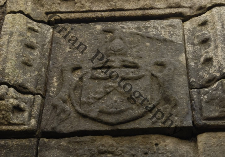 Tomb of John, First Lord Semple, Collegiate Church, Lochwinnoch, detail